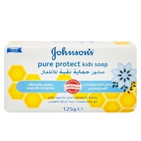 Johnsons Pure Protect Kids Soap 125gm